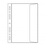 Pvc Customized Sheet Protector Presentation Folder A4 A5 B5 Plastic Transparent Clear 11 Holes Punched Filing Folder With Flap